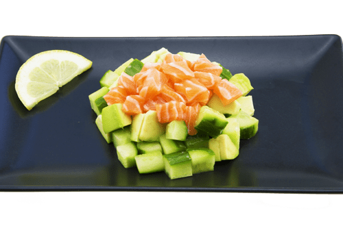 Salade Vert Saumon Avocat