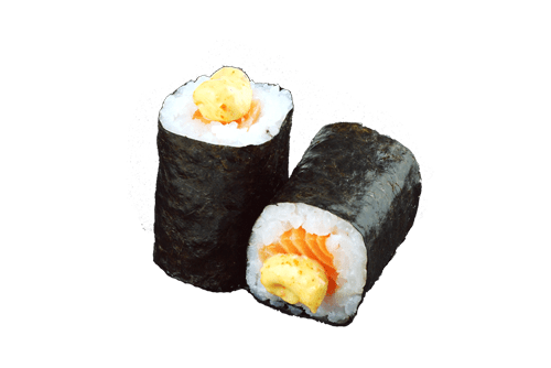 Maki saumon épice