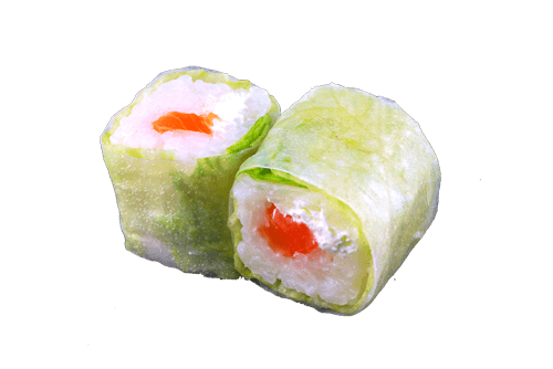 Printemps roll saumon fromage